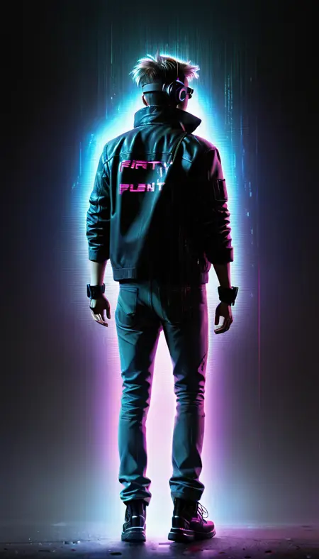 Aether Glitch - LoRA for SDXL