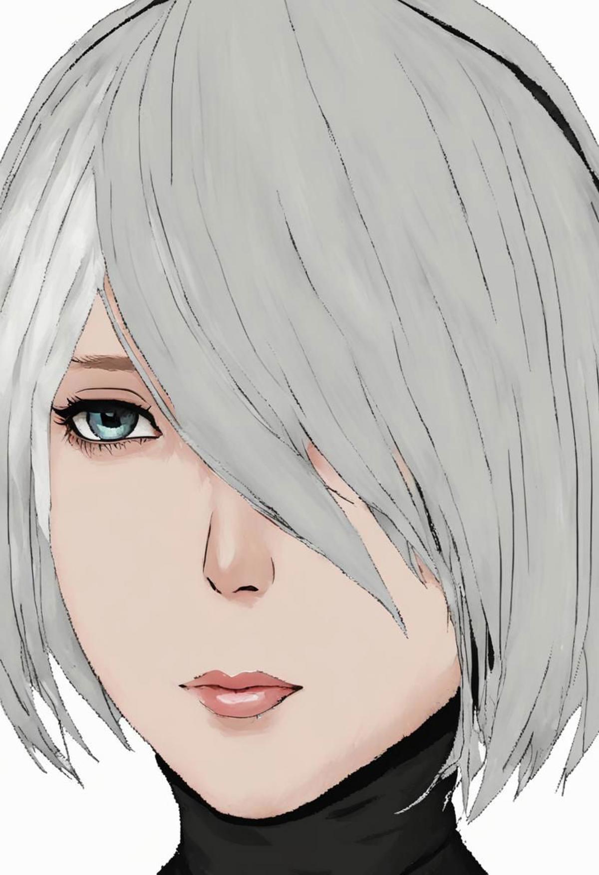 [XL&1.5] 2B (‎YoRHa No.2 Type B) Nier:Automata image by andresbravo2003