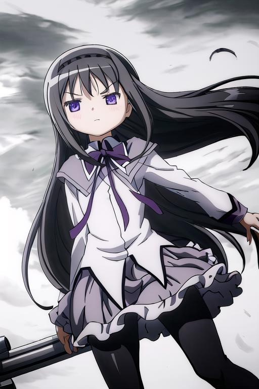 Akemi Homura (Puella Magi Madoka Magica) image by Yumakono