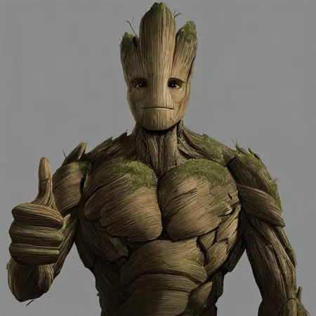 Groot (three versions) - Marvel