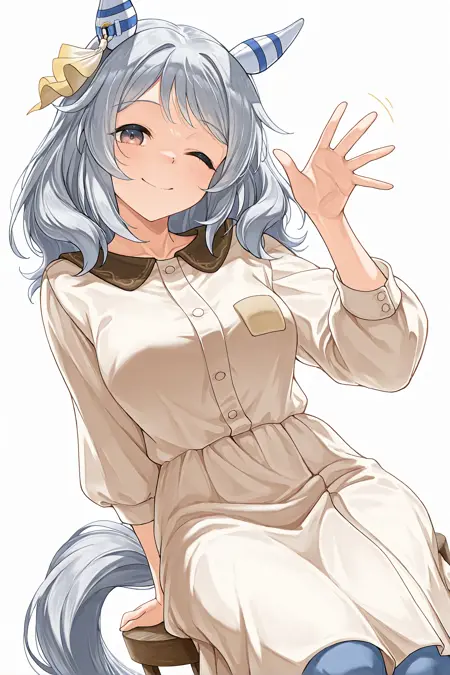 hishi miracle (casual) (umamusume) [ヒシミラクル(私服)] <ウマ娘> <ILL>