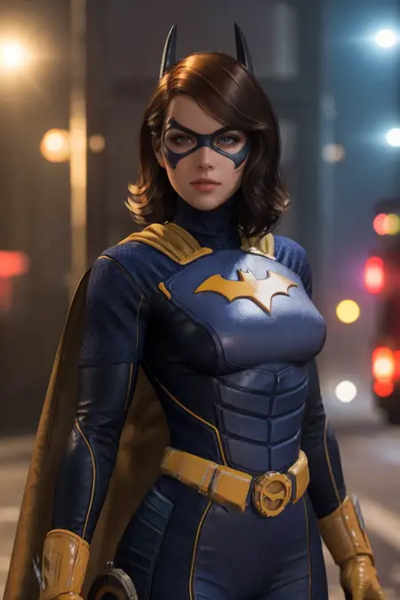 Batgirl | Gotham Knights | Blue Costume | ownwaifu