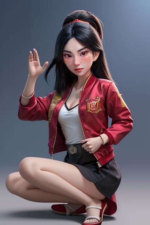 AI model image by titansteng