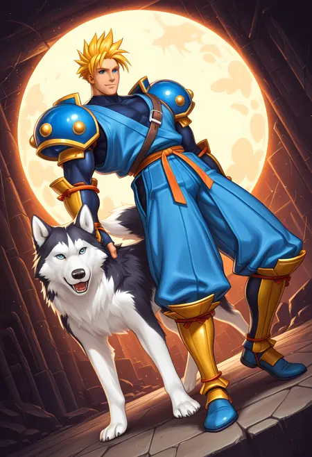 Galford D. Weller (& Poppy! 🐺) - Samurai Shodown - ILXL