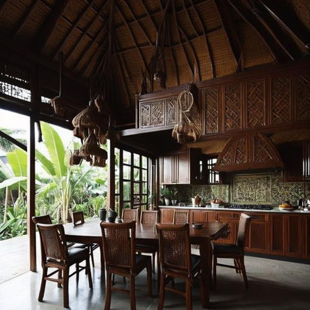 Indonesian style interior design image by Sa_May