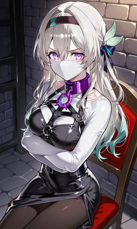 Ancient Restraint Ceremonial Dress. 古代の拘束儀礼用衣装。 远古拘束具礼服。