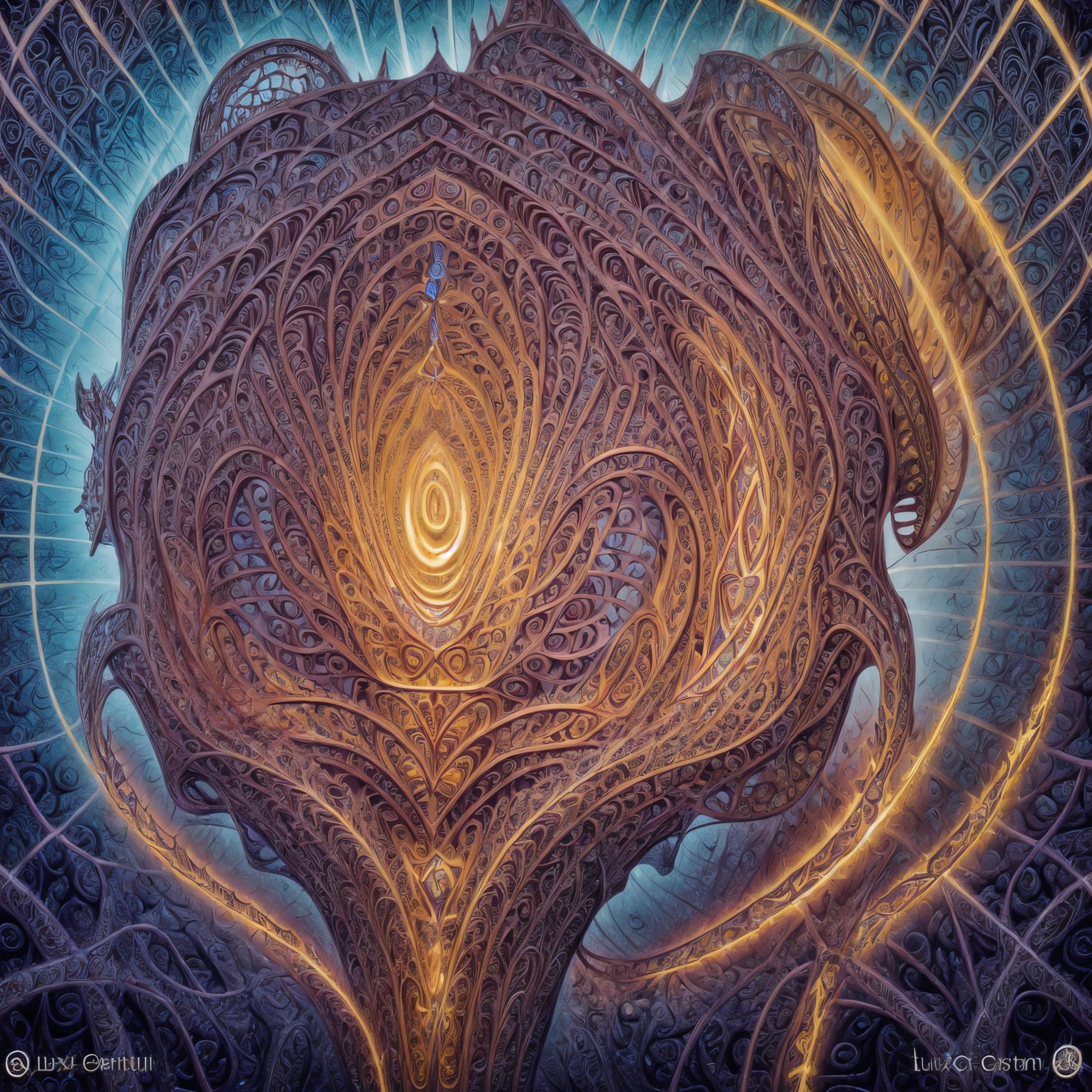 Alex Grey style art (SD 1.5) image by getphat