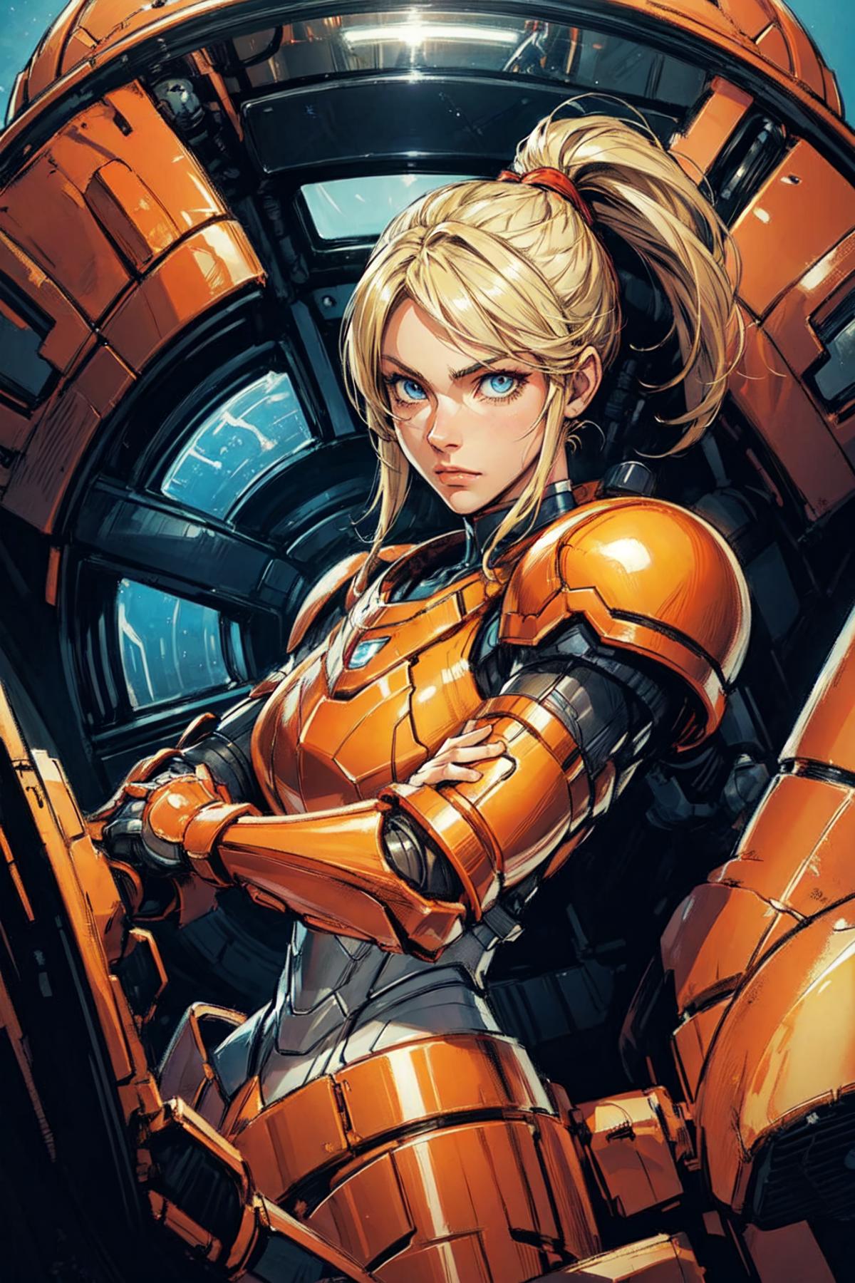 Samus Armor Lora image by Kayako