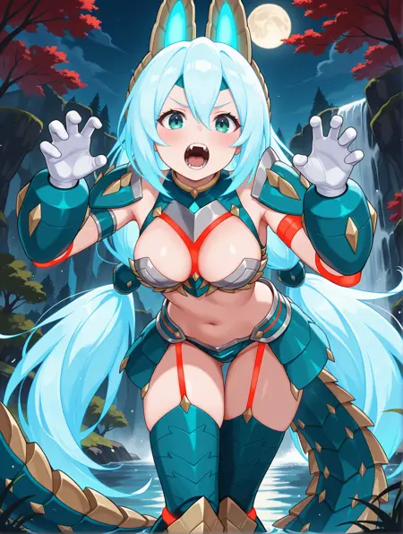 Megaman - zinogre iris illusXL