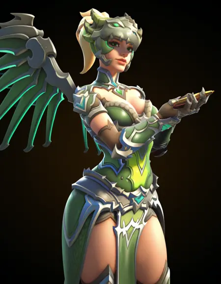 Dragoon Mercy Skin (Pony & Illus)