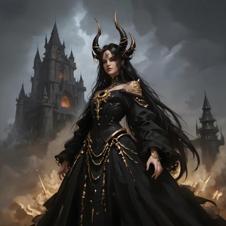 Leandra Morganton, Fallen World Sorceress Leandra Morganton