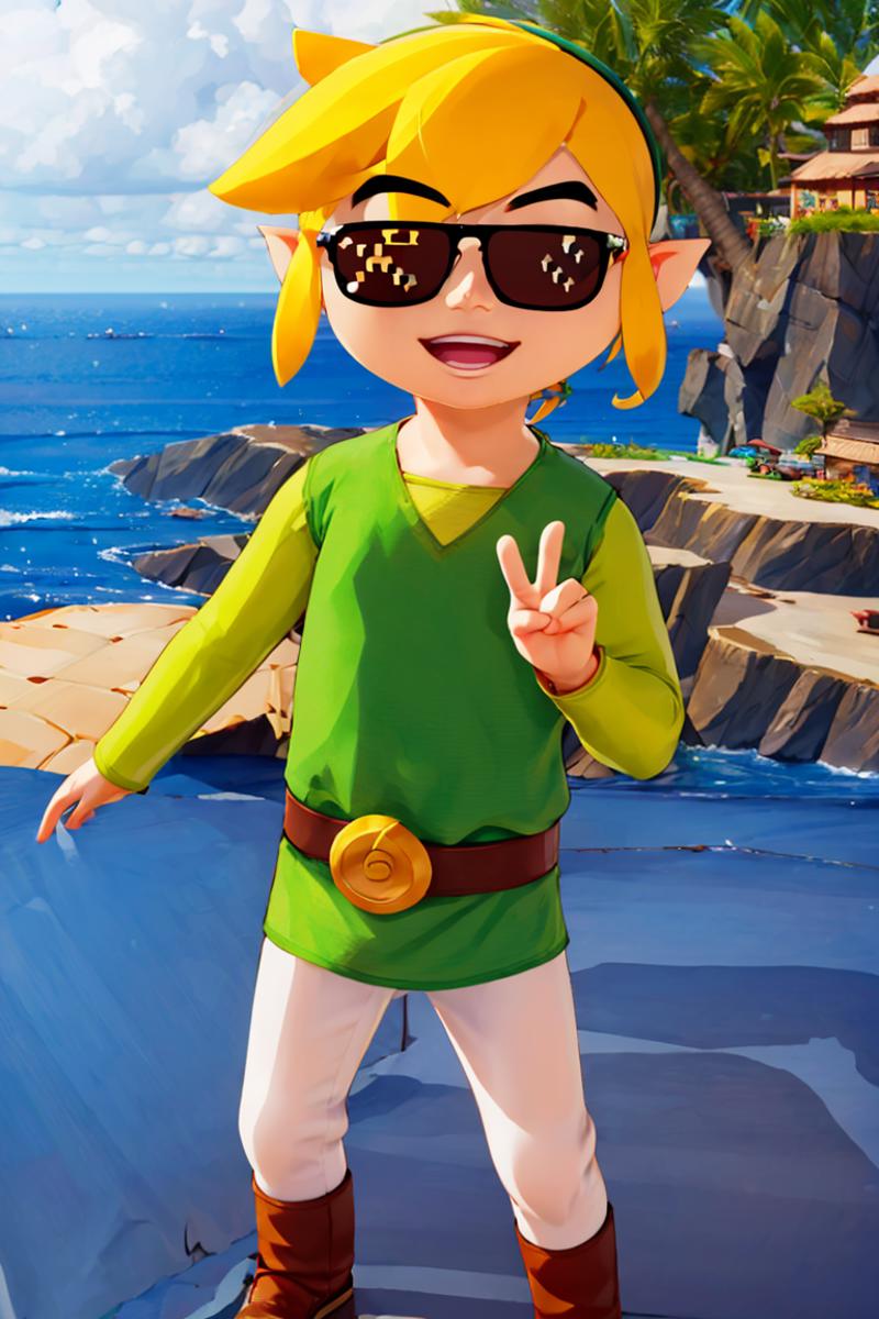 Santa Link! Toon Link - Multiple Outfits (The Legend Of Zelda: Wind Waker) image by CitronLegacy