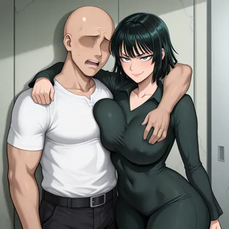 [Concept] Scared man, Girl bitch