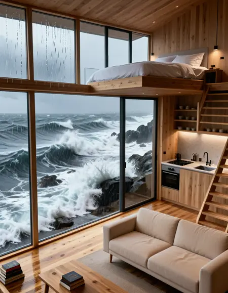 seaside cabin