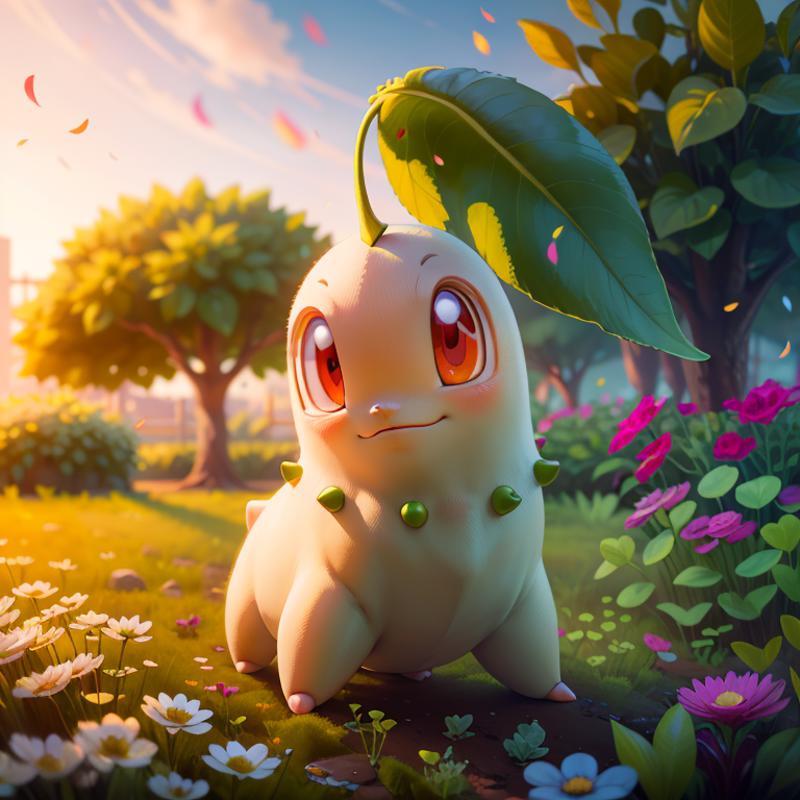 Chikorita (Pokemon) (Pokedex #0152) image by CitronLegacy