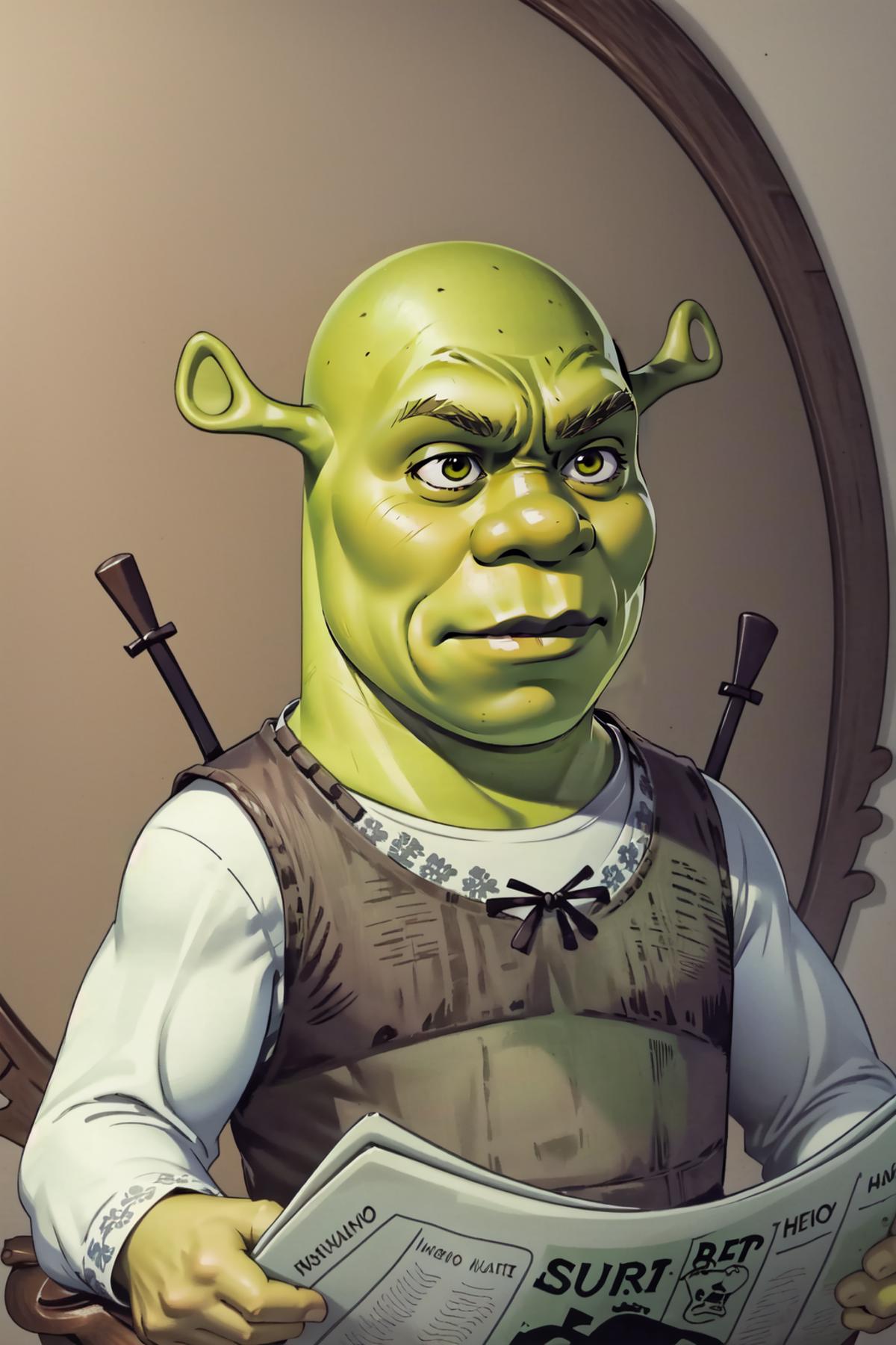 Shrek Diffusion「LoRa」 image by PettankoPaizuri