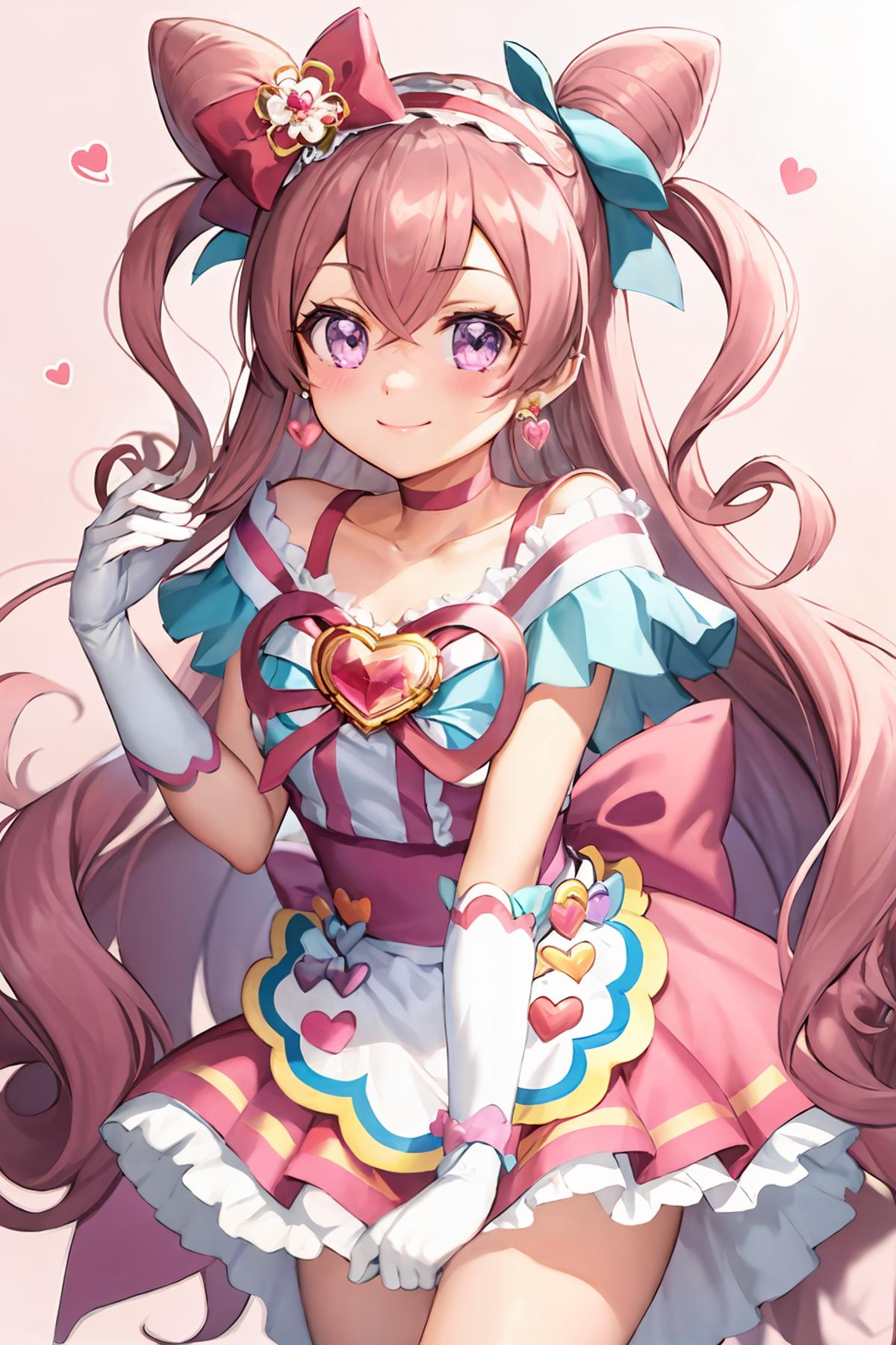 Cure Precious (Delicious Party♡Pretty Cure) 和实由依 (Delicious party♡光之美少女) image by kozue