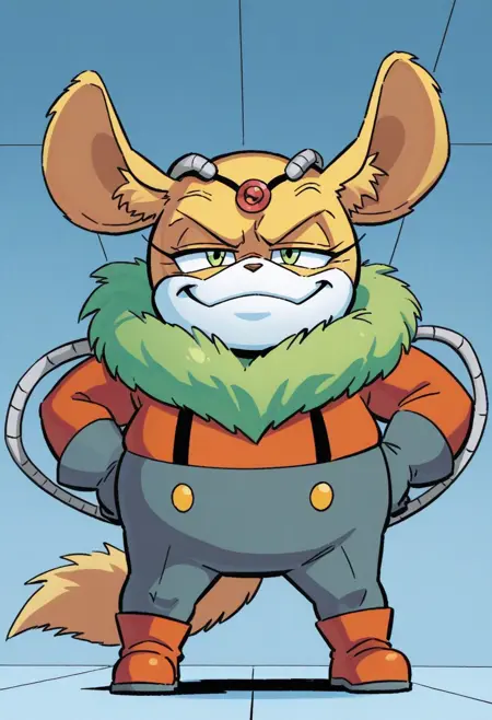 Thunderbolt The Chinchilla (Archie-Accurate)