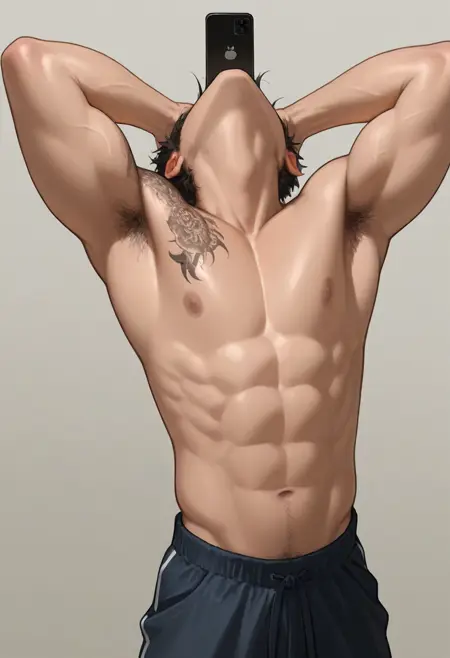 [Concept] Mouthphone Flex | Phone in mouth  - Illustrious