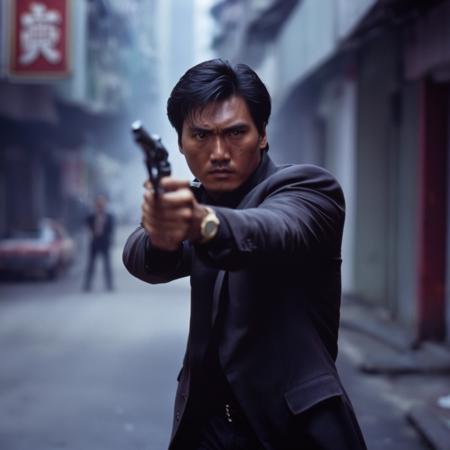 Hong Kong action cinema style