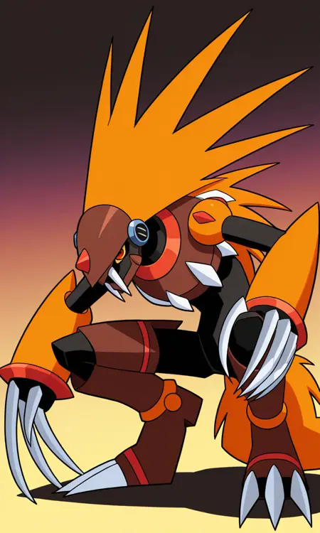 Beastman.EXE/Savageman.EXE of mega man battle network
