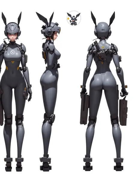 Fresh Ideas@Character three views_SD1.5