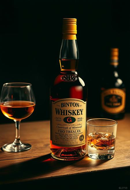 Whiskey vintage advert