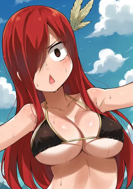 Erza Scarlet - Fairy Tail - Gaston18 style