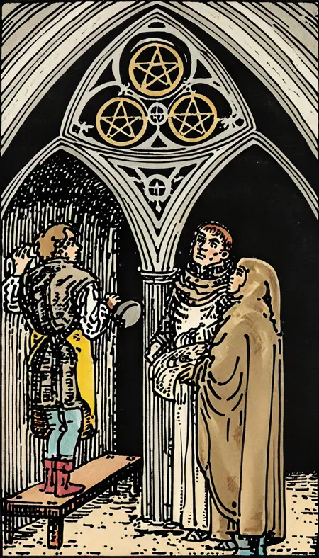 Pentacles suit Tarot
