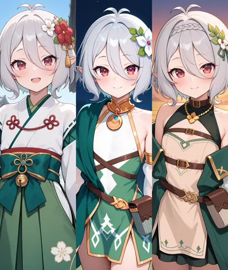 [NoobAI v1.1] Kokkoro - Princess Connect | コッコロ プリンセスコネクト!Re:Dive (7+2 customes)