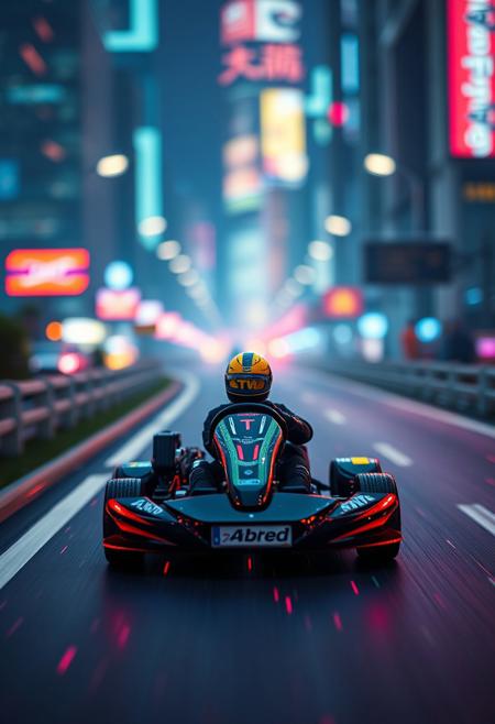 In a whimsically Sci-fi scene, a digital Michael Weatherly Kart race materializes in a tilt-shift photograph. The main subject is a Fatigued Whitney Cummings Kart with glitching pixels, racing through a miniature electric color Road. The image, a digital painting, captures Prometheus Kart in exhilarating detailâits Airy colors and magical motion fabulous colors amidst Fascinating Fierce wisps of code. The high quality of the image reveals Tactile details of the kartâs pixelated essence, creating a thrilling and deep blue visual experience. (Airy:1.2) , 8K, perfect symmetry, UHD, ultra Devoutness and Dicks, best quality, best embroidery, best artist, Charming edges, Flowing textures, full view, Intricate lighting, visually creative, perfect composition, trending on behance