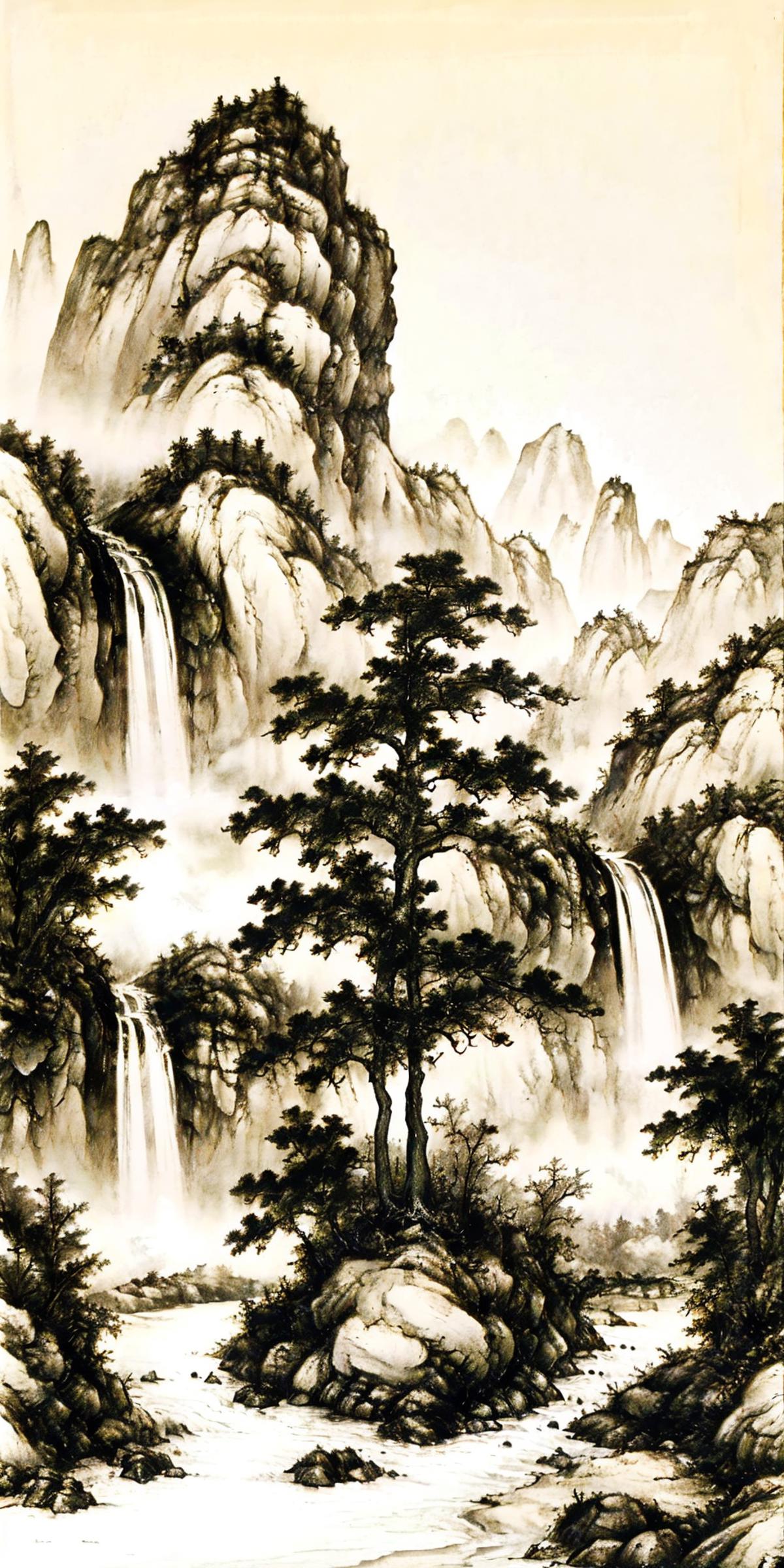 Box series - landscape painting<盒子系列——山水画> image by Zcase