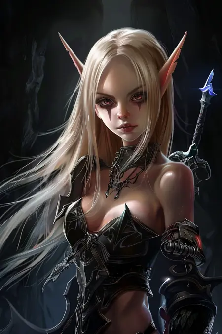 Teana (elf knight girl)