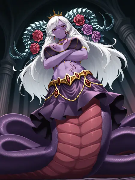 Dark Goddess Alipheese Fateburn I - Monster Girl Quest!/Monmusu Quest! - Illustrious