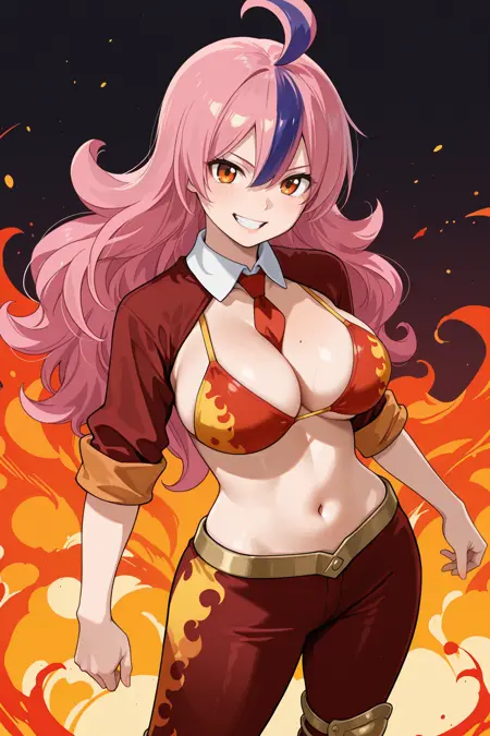 Frey the Ifrit from Dead Rock (Manga) | Illustrious / NoobAI