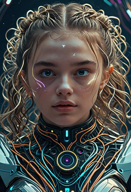 Abstract style <lora:Beeple_retrofuturism-000005:1>,Beeple style,retrofuturism,<lora:Alice Prin OC-000005:1>,Alice Prin,1girl, . Non-representational, colors and shapes, expression of feelings, imaginative, highly detailed