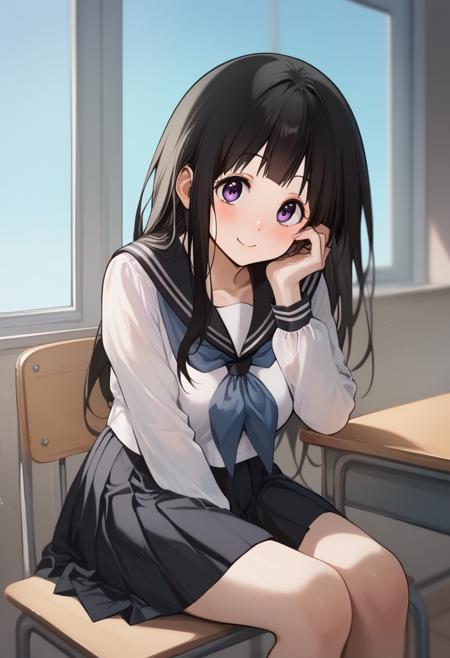 Chitanda Eru 千反田爱瑠 Hyouka 冰菓 - v1.0 | Stable Diffusion LoRA | Civitai