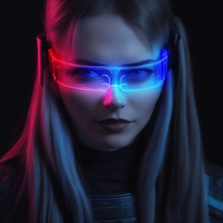 cyberpunk glasses led glasses