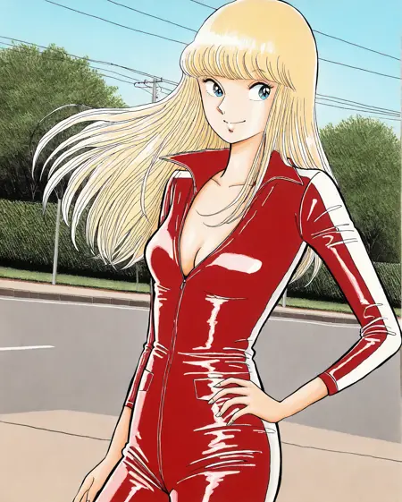 Reiko Akimoto - Comic style