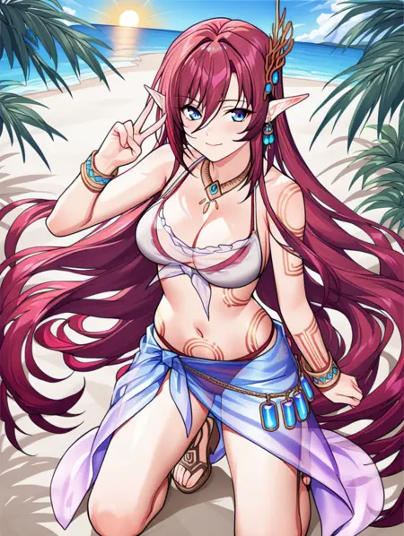 Summer Myuria 常夏のミュリア | STAR OCEAN : The Last Hope