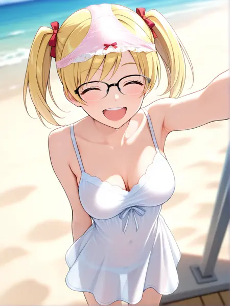 Panties on Head / Panty Headwear - [Clothing/Concept] [Illustrious]