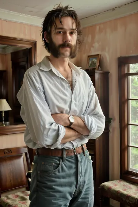 Muttonchops / Sideburns (Realistic)