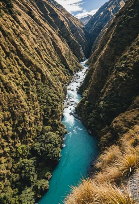 Massive canyon, New Zealand, embedding:OverallDetailXL