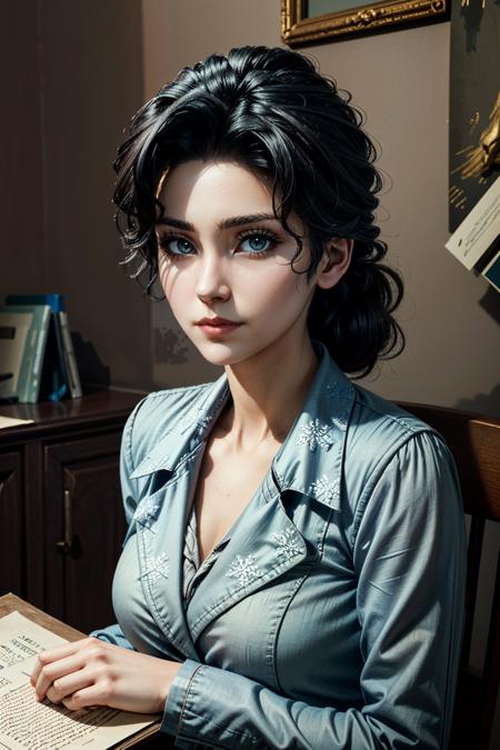 (masterpiece, best quality:1.3)
<lora:epi_noiseoffset2:1> <lora:add_detail:0.7>  <lora:WolfSnowWhite:0.7>
WolfSnowWhite, 1girl, solo,  D&D, fantasy, portrait, highly detailed, digital painting, trending on artstation, concept art, sharp focus, illustration, art by artgerm and greg rutkowski