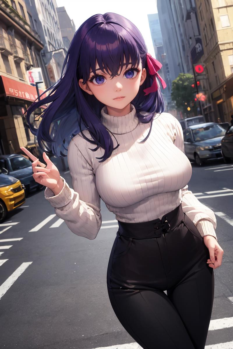 Sakura Matou (6 Outfits) | Fate/stay night image by ChameleonAI