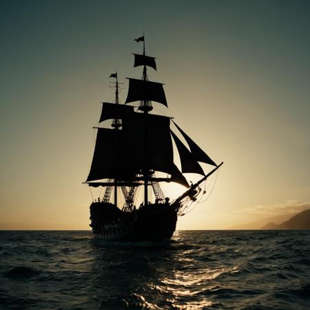 cinematic film still of  <lora:silhouette style v2:1>
A silhouette photo of a pirate ship sailing in the ocean at sunset,outdoors,sky,cloud,water,no humans,ocean,cloudy sky,scenery,sunset,sun,horizon,watercraft,ship,waves different shadow patterns, different shadows, cinematic, filmic, different colors, creative cinematography, covered in shadow, perfect shadow, detailed shadow, detailed background, detailed environment, award winning cinematography, casting shadow, film contrast, film saturation, high quality, 8k, silhouette style, shallow depth of field, vignette, highly detailed, high budget, bokeh, cinemascope, moody, epic, gorgeous, film grain, grainy