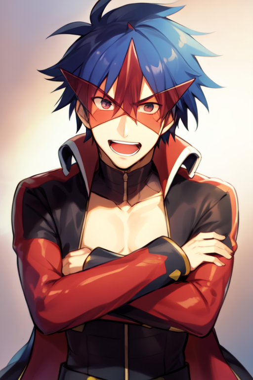 Simon Shades (from Tengen Toppa Gurren Lagann) image by MassBrainImpact