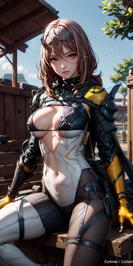 尘白禁区-晴-藏锋 | NARUSE HARU |スノウブレイク:禁域降臨 | SNOWBREAK: CONTAINMENT ZONE | 塵白禁域| 鸣濑晴 qing