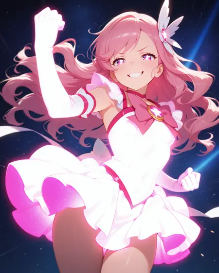 Magical Girl Glowing Dress