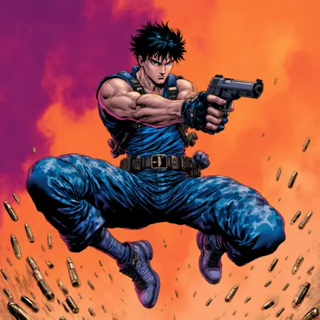 90s Comics Grit